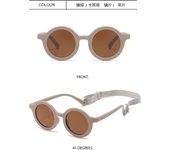 Gafas de sol para bebés de 2 a 7 años, gafas de sol polarizadas para niños, gafas de sol de silicona suave