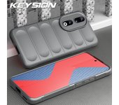 KEYSION Shockproof Case for Honor 90 90 Lite X50i Anti-skid Soft Silicone Phone Cover for Huawei HONOR 70 70 Lite 50 Lite X6 X8