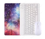 PU Leather Magnetic Stand Cover for Xiaomi Redmi Pad SE 11 inch 2023 Spanish Tablet Keyboard