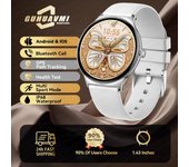 New reloj inteligente 1.43" AMOLED 7.9mm ultra-thin,always displays time,Bluetooth call,GPS tracker for men Sports wristband