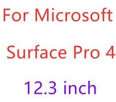 9H Tempered Glass For Surface Pro 3 4 5 6 7 8 X Screen Protector 10.8 12 12.3 13 Inch Tablet Bubble Free Clear Film