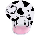 Cute Cow Cat Game Mouse Pad 3D Wrist Support Mousepad Ergonomic Thicken Mice Mat Wrist Mouse Pad Optical Trackball Mat Mice Pad