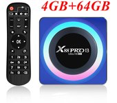 X88 Pro 13 Android 13.0 TV Box RK3528 Quad Core 2G/16G 4G/32G 64G 2.4G 5G Dual WIFI 6 BT5.0 H.265 8K UHD Smart Media Player