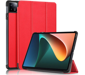 For Xiaomi Pad 6 Case 11 inch Tri-Fold Leather Painted Hard Smart Cover For Funda Xiaomi Pad 6 Mi Pad 6 Pro Case