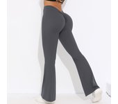 Hamidou Yoga Flared Women Pants Leggings Pants Fitness Lift Butt High Waist Trousers Women's Cycling Fitness Quick Dry Trousers