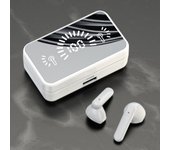 S20 Bluetooth Headset Mirror Stereo Wireless Headphones with Digital Display Touch Control Sports Earbuds for Gaming