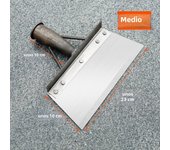 Shovel De Acero Inoxidable Para Limpieza Y Adecuado Para Jardín Multifuncional Herramienta De Plantación En Granja Y Eliminación De Malas Hierbas