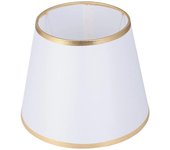 Drum Lamp Shade Dustproof Barrel Shape Cloth Lampshade Table Floor Chandelier Light Replacement for Home Office White