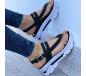 Women's wedge sandals, luxury high heels, summer flip flops, novelty