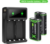 2800mAh Xbox Rechargeable Battery+LCD USB Dual Charger for Xbox One /Xbox One S/Xbox One X/Xbox One Elite Wireless Controller