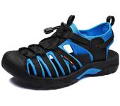 Nuevas sandalias de verano de cuero genuino para hombre, zapatos informales transpirables de diseño a la moda, sandalias de playa de fondo suave para hombre, talla grande 48