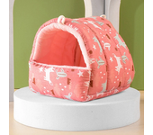 Cute Small Animal Sleeping Bed Hamster House Mini Pet Rabbit Squirrel Rodent Hedgehog Autumn Winter Nest Soft Guinea Pig Nest