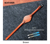 Correa de reloj de cuero genuino para mujer, correa de reloj para Fossil ES3077 2830 3262 3060 4176 4119 4026 4340, pulsera pequeña de 8mm
