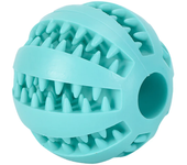 Pelota de goma suave para perro, Juguetes Divertidos para cachorros, comida limpia con dientes grandes, accesorios para perros