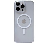 Shockproof Magsafe Transparent PC Hard Lens Film Protection Phone Case Cover For Apple iPhone 15 Plus 14 13 12 Pro Max 11