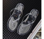 All Match Platform Flip Flops Transparent Slippers Slides Sandals PVC Flip Flops Slippers Anti Slip Beachwear Flats Shoes Summer