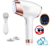 Vancostar Cool Touch Laser Hair Removal for Women Men Permanent Painless 3in1 IPL Epilator Device for Face Leg Arm Back Home Use