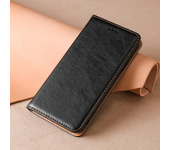 Luxury Bussiness Leather Phone Case for Samsung Galaxy S24 Ultra S10 S9 Plus Lite S23 FE S7 Edge Flip Cover Wallet Card Slots