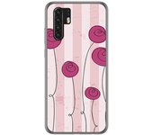 Tumundosmartphone Funda Gel Tpu para Huawei P30 Pro diseño Flores Vintage Dibujos