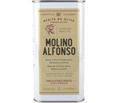 MOLINO ALFONSO - Aceite de Oliva Virgen Extra 'Empeltre' (Lata 1L) - DOP 'Bajo Aragon'