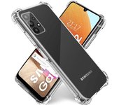 Tumundosmartphone Funda Gel Tpu Anti-Shock Transparente para Samsung Galaxy A32 4G