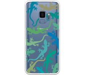Funda compatible con Samsung Galaxy S9 - Lagartijas Colores