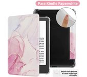 For Kindle Paperwhite 2024 Case 12th Generation 7 inch Signature Edition Transparent Soft TPU Cover Magnetic Pouch Cover Shell