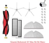 Replacement Kit Roller Brush HEPA Filter Mop Cloth Accessories Spare Parts For Xiaomi Roborock S5 Max S6 S6 Maxv Vacuum Cleaner