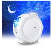 Proyector de cielo estrellado, proyector de galaxias, proyector de cielo estrellado de planetario para techo, luz de noche para niños y adultos, lámpara de luz de noche LED