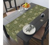 1pcs William Morris Floral Table Runner Vintage Flowers For Family Dining Table Vacation Party Farmhouse Style Table Runner
