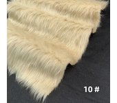 Fur Imitate Fabric 30x50cm Polyester Fiber Medium Thickness Woven Technics 2.5cm Long Fur Fabric Cosplay Fursuit Fur Material