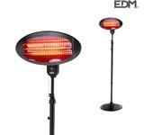 Estufa de cuarzo de exterior con pie - 2000w - edm