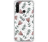 Funda Silicona Antigolpes para Xiaomi Redmi Note 8T diseño Flores 01 Dibujos