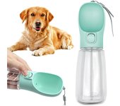Botella de Agua para Perros,550ml Botella de Viajes para Caminar para Perros, Dispensador de Bebidas para Perros Taza