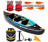 KAYAK HINCHABLE SEVYLOR MONTREAL 2+1 PLAZAS DROP STITCH - FULL PACK