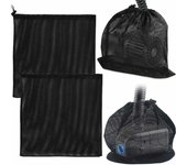 Bolsa de malla para bomba, bolsa de filtro de agua, Protector de bomba con cordón, 2 uds.