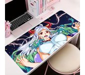 Anime Mouse Pad Gamer Computer Accessories Desk Mat O-one P-piece Yamato 900x400 Playmat Gaming Deskmat Mousepad Large Pc Carpet