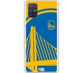 Funda original compatible con Samsung Galaxy A71 - NBA Golden State Warriors