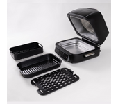 STARLYF 8 en 1 - Horno, Grill y Freidora de aire Chef O Matic, 1500w. temporizador, Panel digital, Ahorro energético, Calentamiento inmediato, Gran capacidad