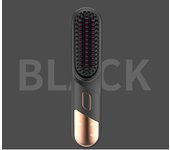 Cepillo alisador de cabello inalámbrico, mini peine alisador de cabello portátil, alisador de pelo inalámbrico, recargable por USB, calentamiento rápido, ligero para viajes