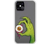 Funda compatible con iPhone 12 - 12 Pro - Mano terrorifica