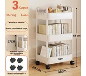 Estante De Almacenamiento Móvil Para El Piso Para Dormitorio Y Baño Carrito Portátil Organizador De Alimentos Para El Hogar Con 5 Capas Carrito De Almacenamiento Multicapa Para Sala De Estar