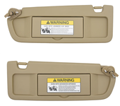 Left Driver Right Passenger Side Sun Visors For Honda Civic 2006 2007 2008 2009 2010 2011 OEM# 83230-SNA-A01ZB