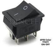 1PCS rocker switch KCD4 4PIN 6PIN 2 / 3 position ON-OFF Mini with light cat-eye 220V LED rocker switch button 16A 30A 250VAC 20A