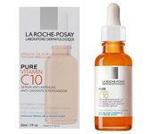 La Roche-Posay Pure Vitamin C10 Sérum 30ml | Luminosidad y Antioxidante - Serum Iluminador de Vitamina C