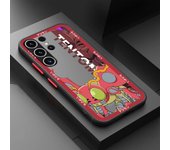 Shockproof Case For Samsung S23 S22 Ulrta 5G S21 FE S20 Plus S10e S23plus Soft Edge Matte PC Phone Cover Cartoon Digimon