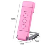 USB Rechargeable Book Light for Reading in Bed, Portable Clip-on LED Reading Light, 3 Amber Colors & 5 Brightness Dimmable, Compact & Long Lasting, Perfect for Book Lovers, Kids