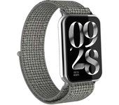 Suitable for Xiaomi bracelet 9 pro strap, nylon strap, Velcro loop strap, metal connector For miband 8 pro replacement strap