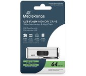 PENDRIVE 64GB USB 3.2 MEDIARANGE SILVER-BLACK