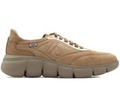 Callaghan 64701 Zapato casual de cordón elástico,suela de goma,liso,plantilla extraible,de piel,sneakers, para señora
